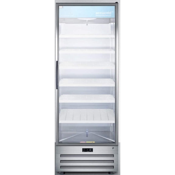 Accucold ACR1718RH 28" Medical Stainless Steel Pharmacy Refrigerator, 17.0 Cu.Ft., Right Hinged