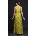 thumbnail image 2 of Bimba Robe Longue Maxi Sans Manches pour Femmes à Imprimé d'Oiseaux Style Chic - X-Grand, 2 of 5