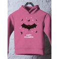 thumbnail image 3 of Cute Happy Halloween Bats Hoodie Toddler -Image by Shutterstock,  4 Toddler, 3 of 4