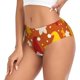 thumbnail image 2 of Fotbe Happy Thanksgiving Three Gnomes Calzones Estampados para Mujer – Ropa Interior de Algodón, Cómoda, Suave y Elástica-Large, 2 of 6
