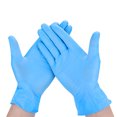 thumbnail image 1 of Guantes de nitrilo desechables Guantes sin látex sin polvo Guante protector para limpieza del hogar Abanopi Guantes, 1 of 7