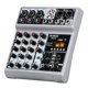 thumbnail image 1 of Mezclador de audio BOMGE BM-05 de 5 canales con USB Bluetooth Echo Delay, 1 of 9