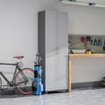 thumbnail image 6 of SystemBuild 5-Shelf 24" Utility Storage Cabinet, Gray, 6 of 12