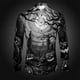 thumbnail image 3 of Camisa de manga larga con solapa y botones para hombre, estilo Halloween, para fiesta, noche, otoño e invierno, con estampado 3D, sección fina, tallas S a 5XL, 3 of 5