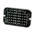 thumbnail image 1 of Ecco Electronic Feu de Signalisation 3910A LED Directionnelle; Montage en Surface; 56 Ambre LED; Lentille Claire; 15 Motifs de Flash; 12 Volts DC, 1 of 1