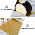 thumbnail image 2 of Mobutofu 100Pcs Corrugated Cake Boards Gold Color for Simple Cake Displaying, 2 of 8