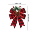thumbnail image 2 of Fwttom Christmas Bows Decor - Small Bow Themed Birthday Party Decorations, Holiday Christmas Decoration Indoor Outdoor for Wreath Garland Xmas Tree, Red, 2 of 6