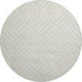 thumbnail image 2 of Addison Rugs Mayfield Washable Transitional Squares Ivory Round Rug, 8' x 8', 2 of 5