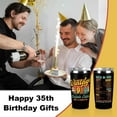 thumbnail image 3 of 35th Birthday Gifts for Him Men, 35th Birthday Decorations Tumbler, 20 oz Stainless Steel Vacuum Insulated Coffee Mug, Gifts for 35 Year Old Man Him, 1989 35th Birthday Travel Cup Black Drinking Cup, 3 of 6