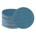 thumbnail image 1 of Discos de Lijado de Diamante 70uds Unique Bargains 5 Pulgadas 320 Grano Gancho y Bucle Azul Rombo, 1 of 6