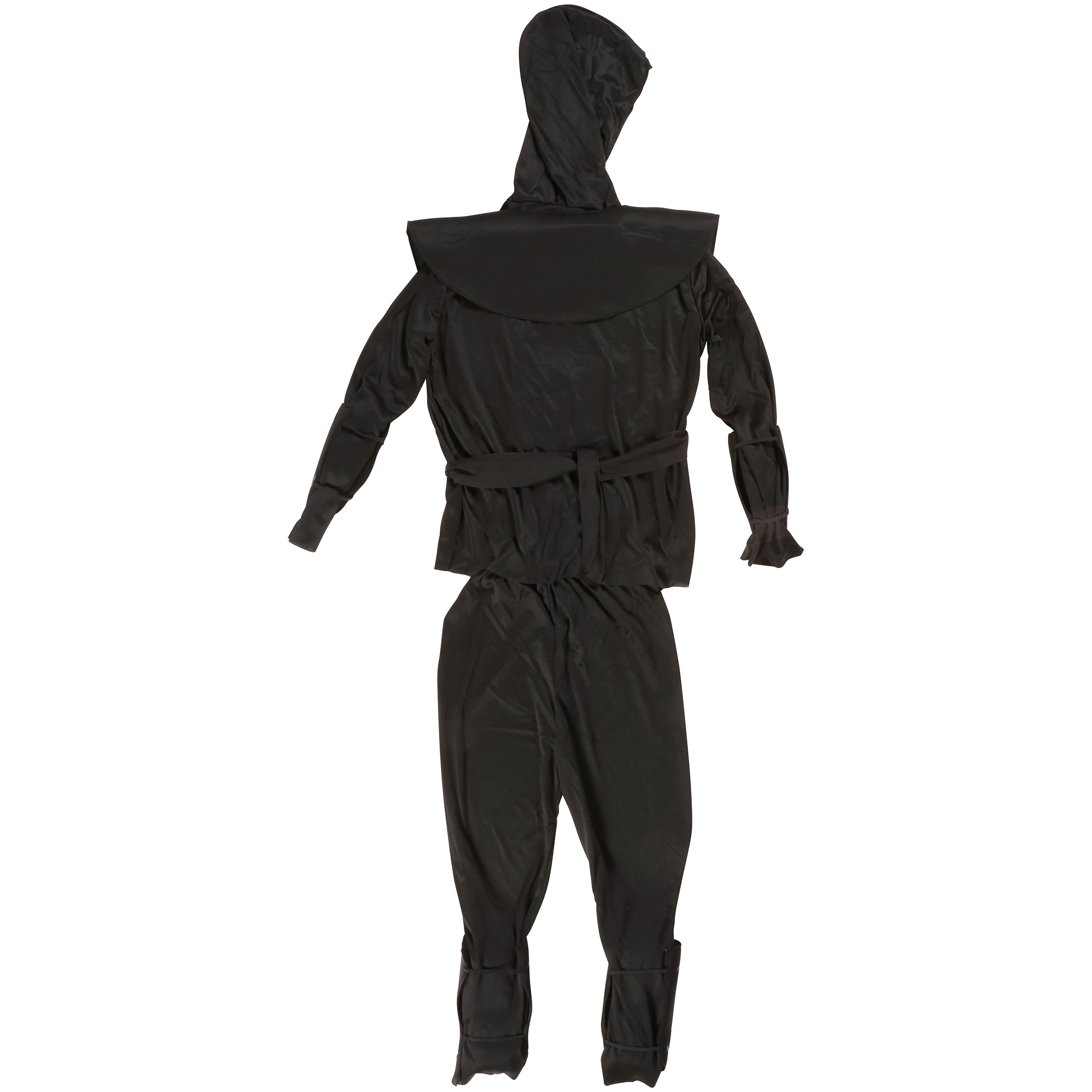 Silver Skull Ninja Halloween Costume for Children, Boys Size M (8), by Fun World