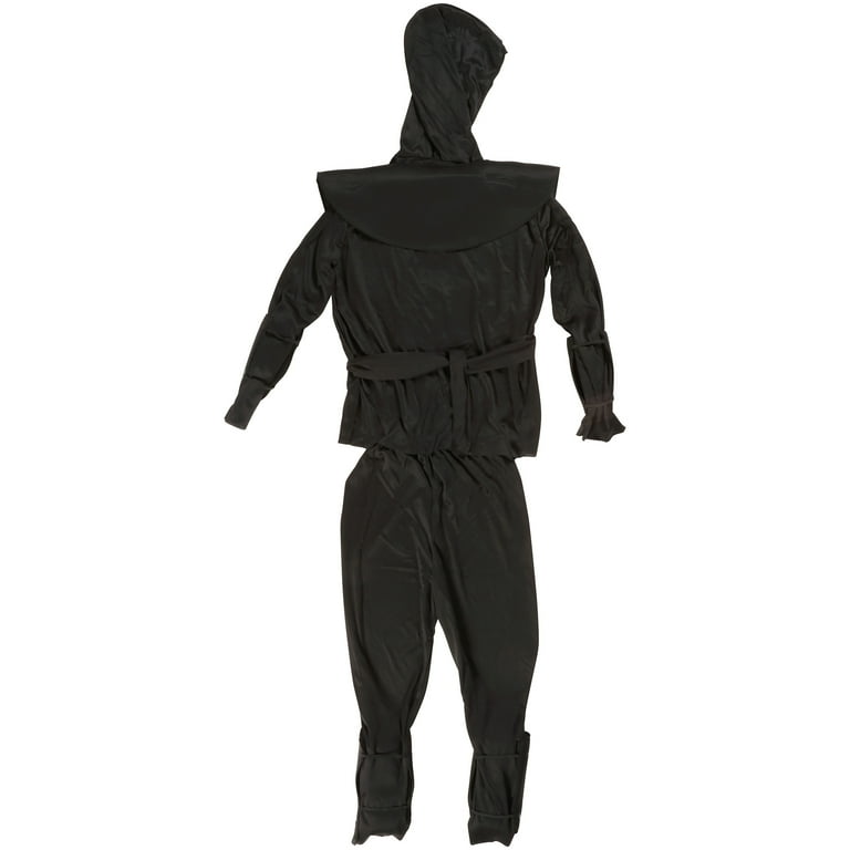 Silver Skull Ninja Halloween Costume for Children, Boys Size