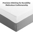 thumbnail image 5 of 10-Inch Premium QUEEN Mattress - Premium 4-Layer Foam Sofa & Mattress - Japanese Design & Manufacturing, Ultra-Breathable, Eco-Friendly, Antimicrobial, Ergonomic Zoned Support, CertiPUR-US & OEKO-TEX, 5 of 7
