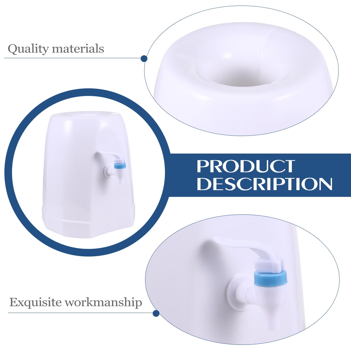 Monyance Water Dispenser Device Countertop Water Dispenser for Home & Office Use(10.63X9.06X6.69Inches)
