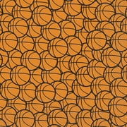 Boston International C957617 Paper Cocktail Napkin Basketball Orange - case of 3