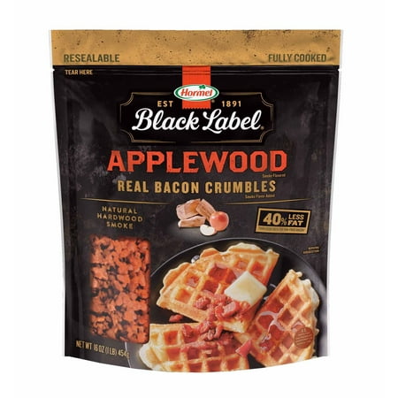 Product of Hormel Black Label Applewood Real Bacon Crumbles, 16 oz. [Biz