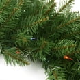 thumbnail image 2 of Northlight 36" Pre-Lit Northern Pine Artificial Christmas Wreath - Multi-Color Lights, 2 of 2