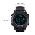 thumbnail image 5 of Dazone Digital Sports Watch, Men's Women's Military Tactical Watch LED Backlight Wristwatch Waterproof, 24 Hour Clock Alarm Clock, 5 of 9