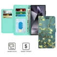 thumbnail image 3 of CoverON For Samsung Galaxy S25 Ultra Wallet Case, RFID Blocking Vegan Leather 6x Card Slot Holder Cover Flip Folio Phone Pouch, Almond Blossom Art, 3 of 7