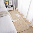 thumbnail image 3 of Alfombra Chicrug Shag Runner de felpa, color caqui, 61 x 305 cm, 3 of 7