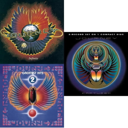 Journey's Greatest Hits Vol.2 & Captured & Infinity [CD Bundle]