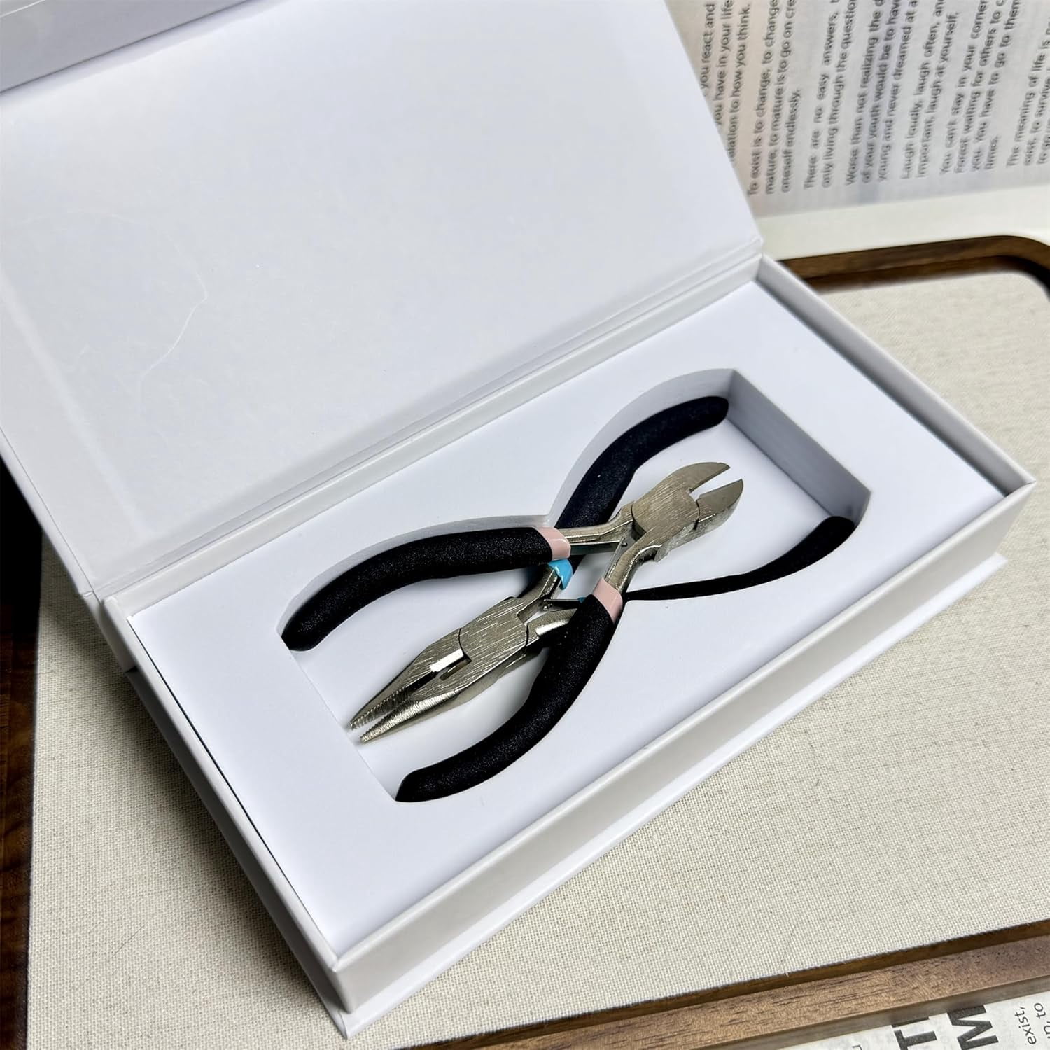 Permanent Bracelet Kit – 4-Piece Locking Heart Clasp Set for Couples & Friendship, DIY Matching Jewelry for Anniversary, Mother’s Day, Birthday (His & Hers)