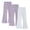 Multicolor_1, variant on Summer Toddler Girl's Flare Leg Long TrousersHigh Waist Flared Base Layer Sports Daily Wear Pants, 3-Pack
