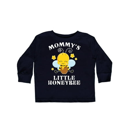 

Inktastic Cute Bee Mommy s Little Honeybee with Stars Gift Toddler Boy or Toddler Girl Long Sleeve T-Shirt
