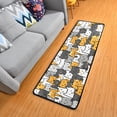 thumbnail image 5 of Ryvnso Cute Doodle Cats Hallway Runner Rugs Floor Carpet Non Slip Entryway Mat 2' x 6', 5 of 7