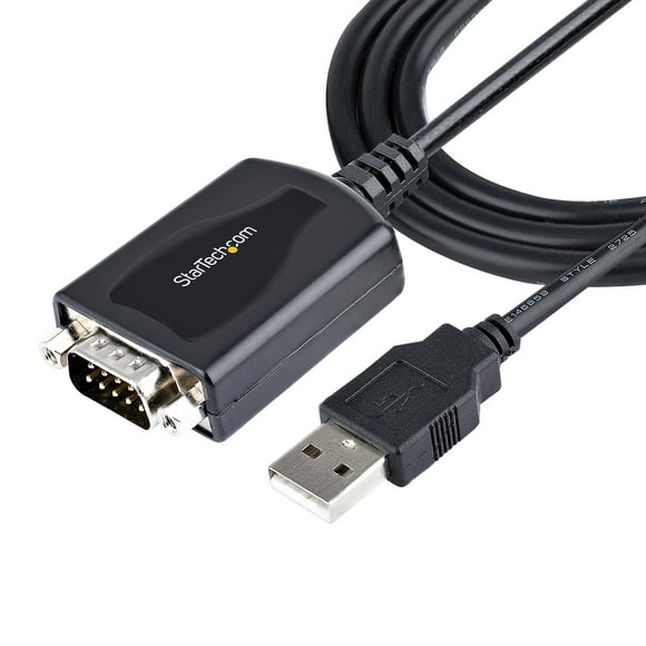 Cable USB a serie StarTech.com DB9 macho RS232 a USB de 1 m