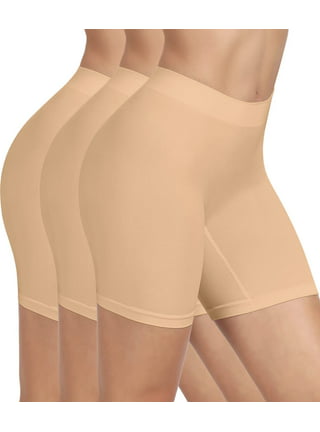 VASLANDA Slip Shorts for Under Dresses Women Elastic Anti Chafing Thigh  Bands Underwear Lace Panty 