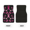 thumbnail image 2 of Balery Breast Cancer Juego de 4 Alfombrillas para Auto, Revestimientos de Caucho Resistente, Diseño Antideslizante, 2 of 7
