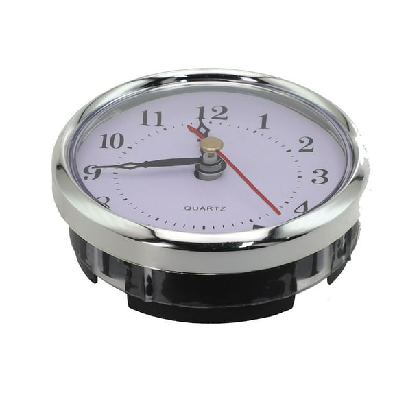 DIY 80MM Quartz Clock Insert with Arabic Numerals for Replacement Projects