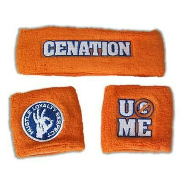 John Cena Never Give Up Blue Orange Rally Towel - Walmart.com