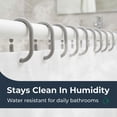 thumbnail image 6 of Evideco Shower Curtain Hooks (Set of 12), 6 of 9