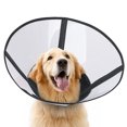 thumbnail image 2 of BeesClover Dog Cone Recovery Collar For After Surgery Dog Cone Collar Surgery Recovery Comfortable Collars Folding Pet Recovery Stop Licking Collar For Large Medium Small Dogs, 2 of 8