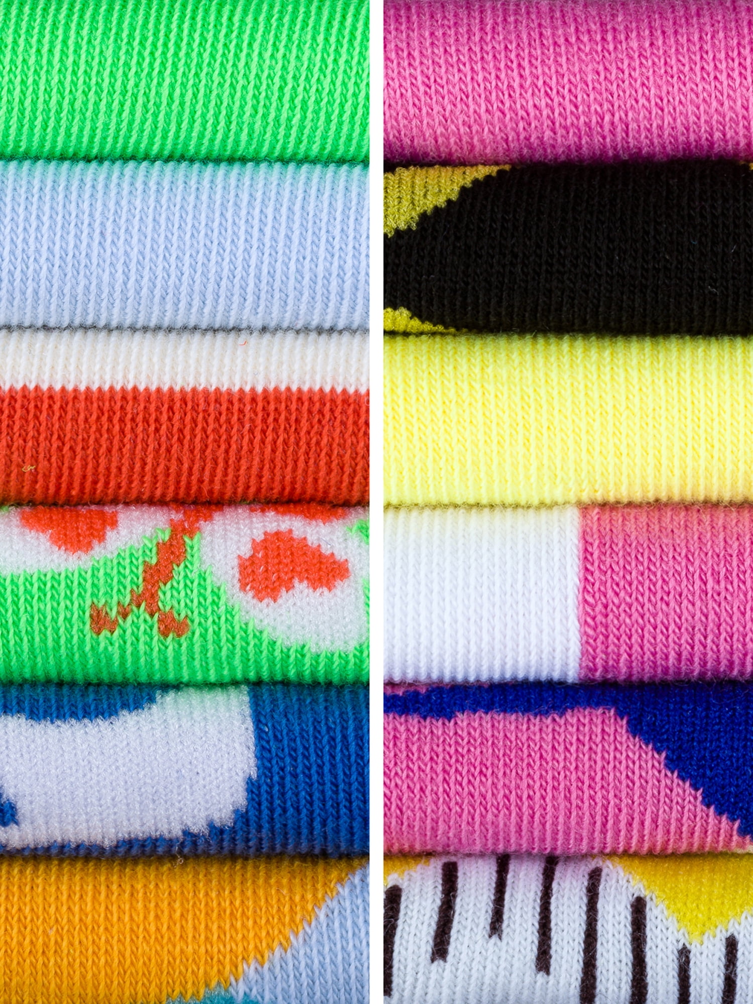 Gallery Seven Female Multicolor Fashion Ankle Socks - 12 Pack