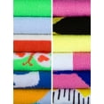 thumbnail image 4 of Gallery Seven Female Multicolor Fashion Ankle Socks - 12 Pack, 4 of 6