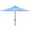 Pacific Blue Stripe, variant on SAFAVIEH Iris 9' Market Auto Tilt Patio Umbrella, Red Stripe