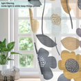thumbnail image 4 of Yayeee Window Curtains Set of 2 for Living Room Light Filtering 63"x42", Colorful Floral, 4 of 7