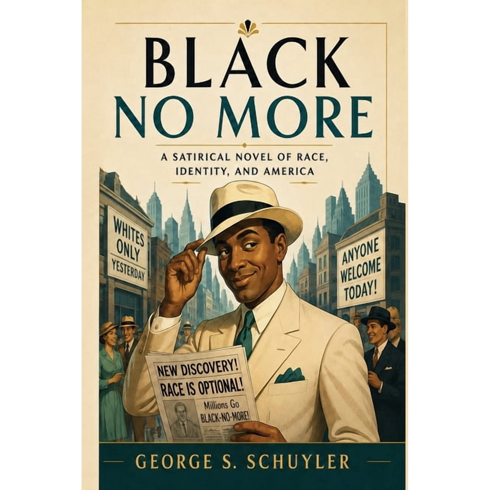 Black No More: A Satirical Novel of Race, Identity, and America, (Paperback)