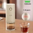 thumbnail image 3 of Molinillo de Café Eléctrico Recargable por USB - Minimáquina de Café Portátil Ajustable de 38 Velocidades, Ideal para Uso Doméstico, Color Negro, 3 of 5