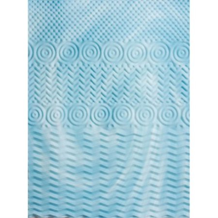 Wowdeal Queen Size 2 Cooling Gel Foam Mattress Topper Pad Bed