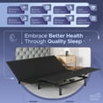 thumbnail image 4 of Celestial Aurora Adjustable Bed Base (Frame Only), Easy Assembly, Head and Foot Lift, Zero Gravity, Memory Positions - King, 4 of 6