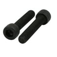 thumbnail image 2 of 5pcs M6x30mm 12.9 Grade Hex Socket Cap Left Hand Thread Screw Bolt Black, 2 of 3