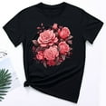 thumbnail image 1 of Pntutb T-Shirt à Manches Courtes Imprimé à Col Rond pour Femme, 1 of 3
