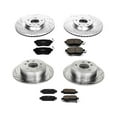 thumbnail image 2 of PowerStop Front and Rear Z23 Evolution Sport Carbon-Fiber Ceramic Brake Pad and Drilled & Slotted Rotor Kit Fits: NISSAN Select Models K117, 2 of 2