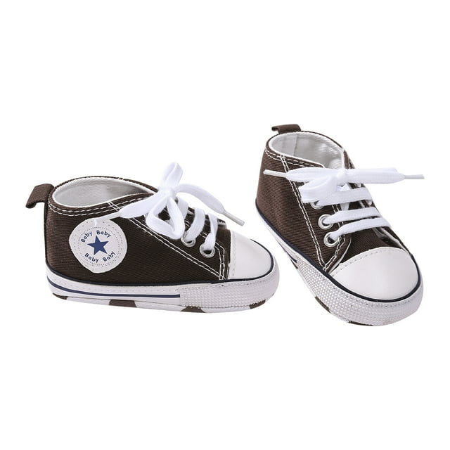 Mialoley Lacets de Chaussures en Toile pour Bébé, Antidérapants, Semelle Souple