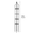 thumbnail image 2 of Climbing Vine Rack Shelf Trellis Durable 70In Flowers Stainless Steel Supports For Garden Balcony Plant Support Frame, 2 of 24