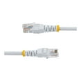 thumbnail image 3 of StarTech 15 ft White Molded Cat5e UTP Patch Cable M45PATCH15WH, 3 of 4